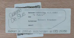 Robert Franken - A Fable kopen? Bied vanaf 20!