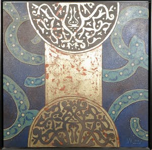 Valentin Bakardjiev - Olieverf op doek, Zonder titel, Ingelijst (Groot) kopen? Bied vanaf 1!