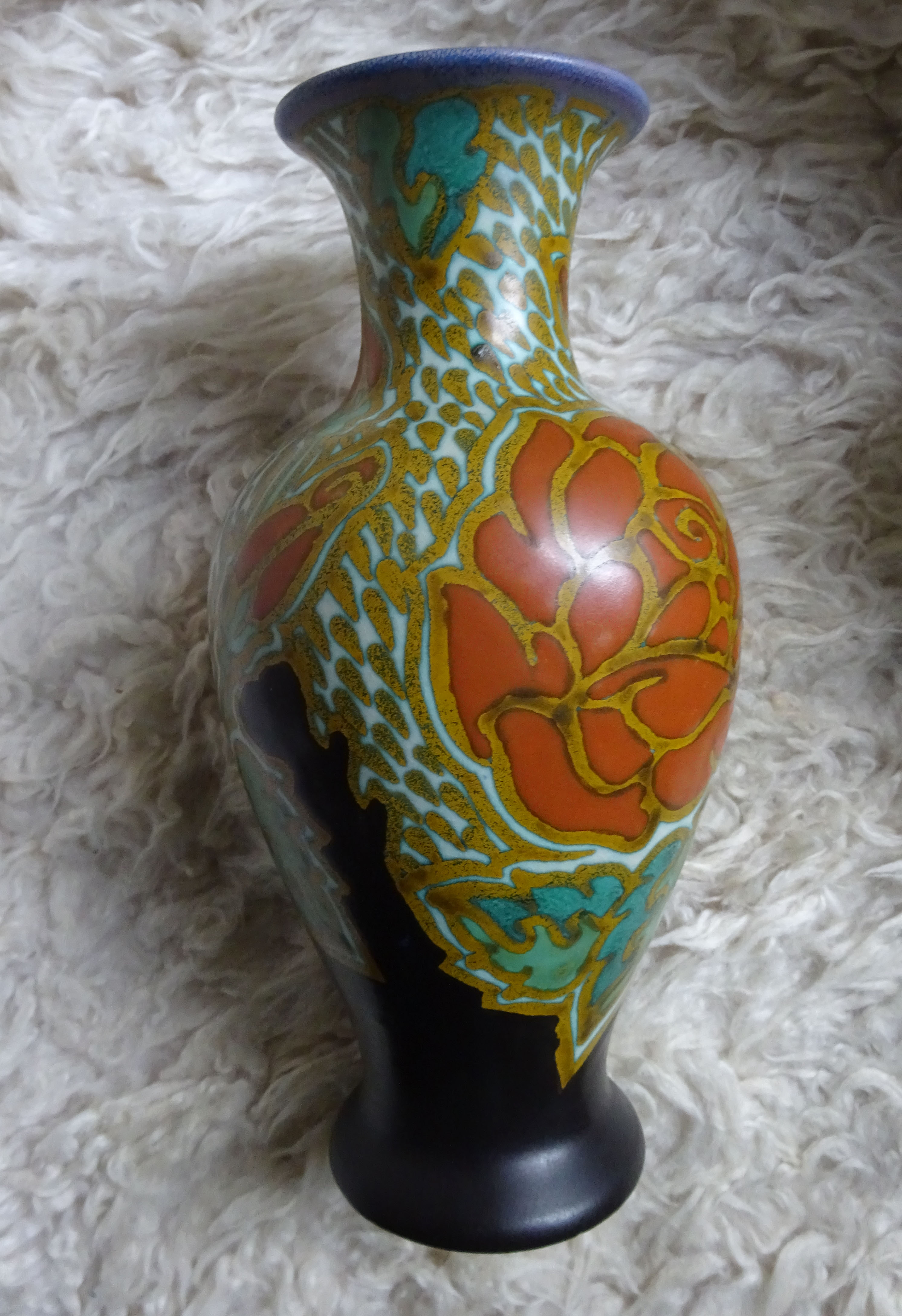 Plateelbakkerij Zuid-Holland - Plazuid- Zuid Holland Gouda Spiegelend plateel kaststel+kom kopen? Bied vanaf 75!