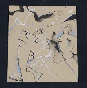 Pierre van Soest - Lot van drie originele werken en een grafisch werk op papier kopen? Bied vanaf 50!