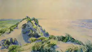 Ad Blok van der Velden - 'Duinlandschap Terschelling' vendu pour 300€ !