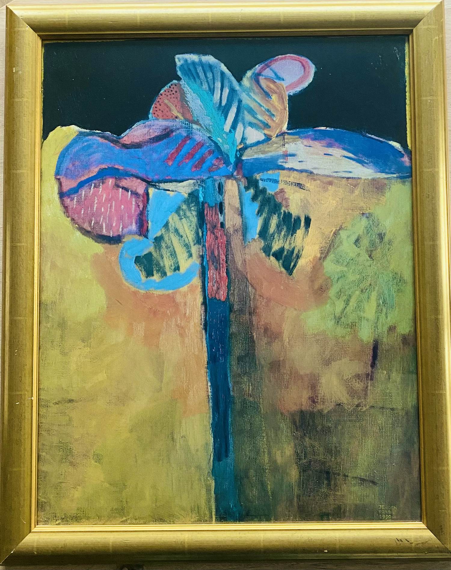 Jeroen Krabbé - Palmboom - Litho - 1990 kopen? Bied vanaf 50!