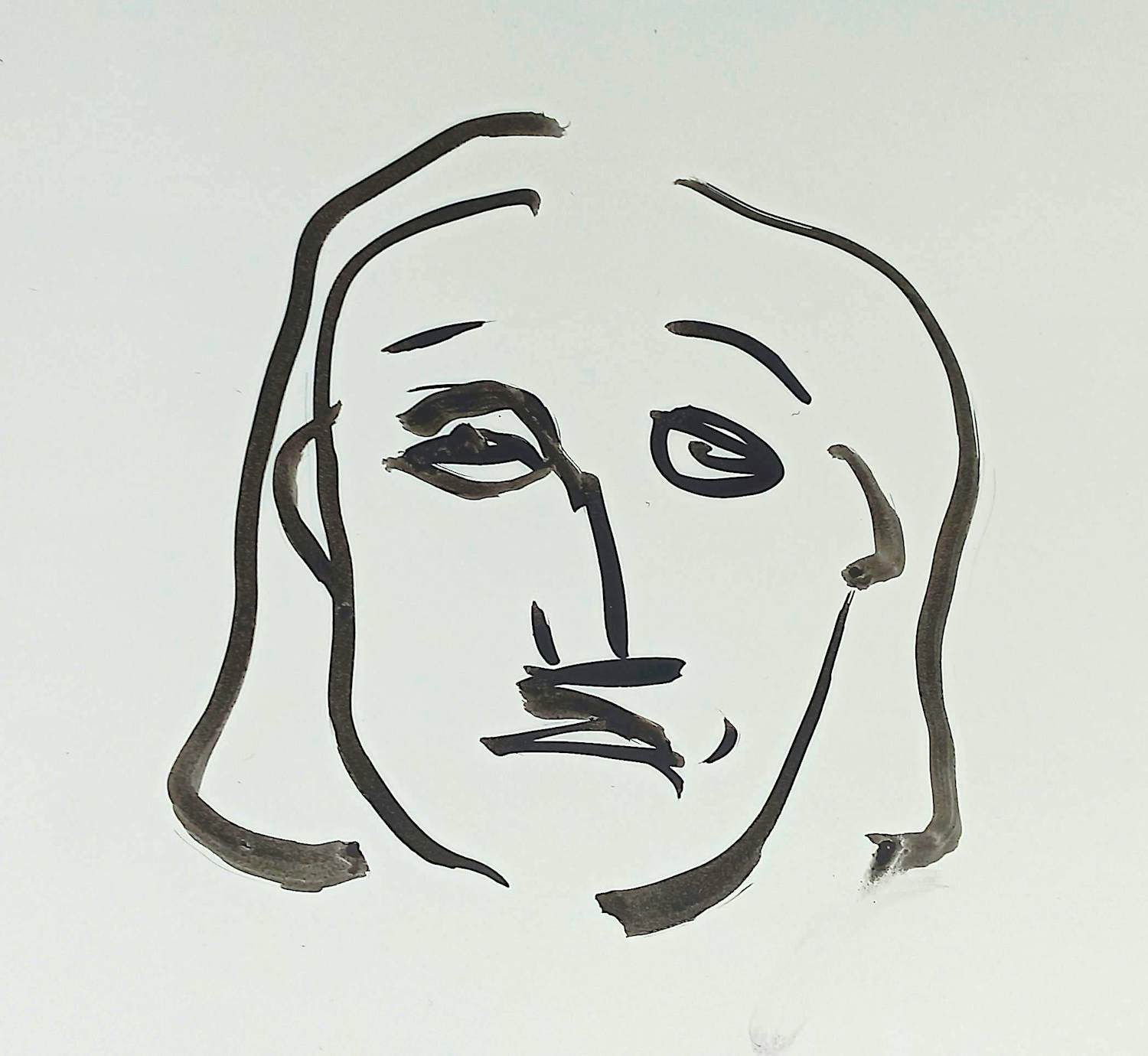 Georg Baselitz - Gotik - neun monumentale Bilder, publicatie met tekening verkocht voor € 125!