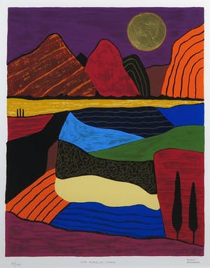 Ronald Boonacker - Zeefdruk, Via Aurelia, Italy - Ingelijst kopen? Bied vanaf 80!