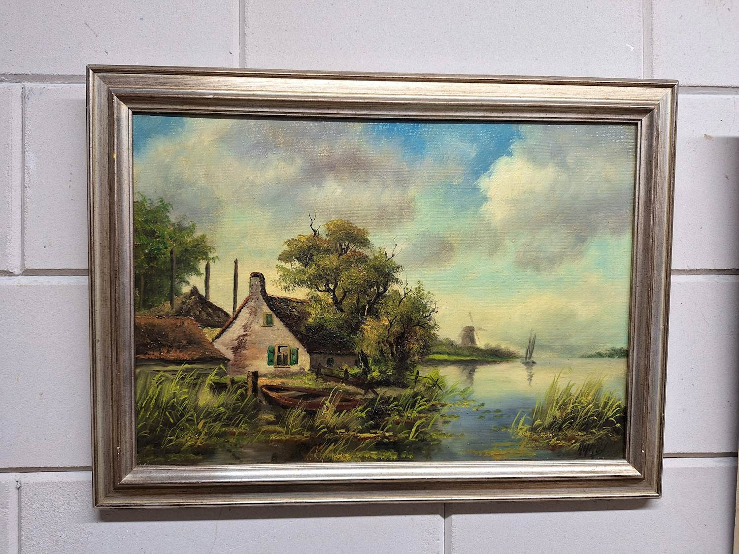 Hero Hette Ros - Hollands Polderlandschap kopen? Bied vanaf 50!