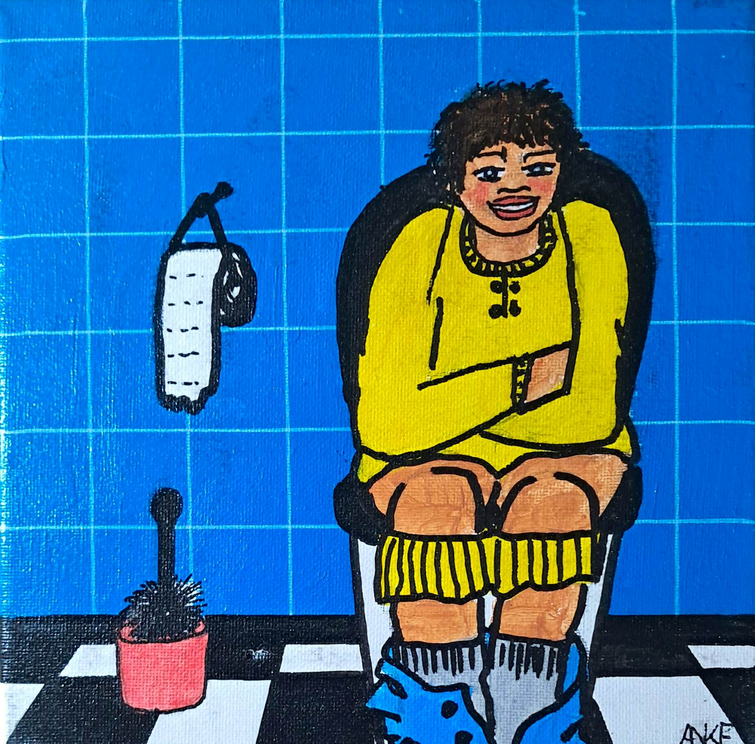 Anke Peddemors - Op de pot dame kopen? Bied vanaf 25!