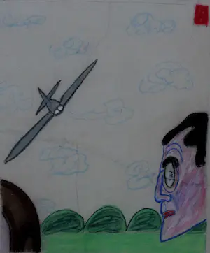 Alphons Freijmuth - Gouache op papier: De jongensdroom - 1977 kaufen? Bieten Sie von 100!