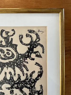 Pol Bury - Litho uit Cobra periode - internationale des artistes expérimentaux - 1950 kopen? Bied vanaf 125!