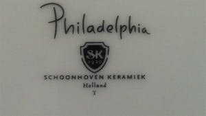 Plateelfabriek Schoonhoven N.V. - Philadelphia kopen? Bied vanaf 19!
