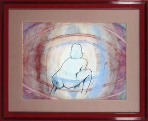 Niet of onleesbaar gesigneerd - Aquarel en inkt, Kijk in de pot I en II - Ingelijst (gesigneerd Horstacker) kopen? Bied vanaf 10!