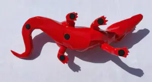 Richard Orlinski - CROCO SPIRIT (RED EDITION) kopen? Bied vanaf 250!