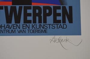 Lucien De Roeck - Antwerpen, kunststad, centrum van toerisme. (1934) - 1993 kopen? Bied vanaf 75!