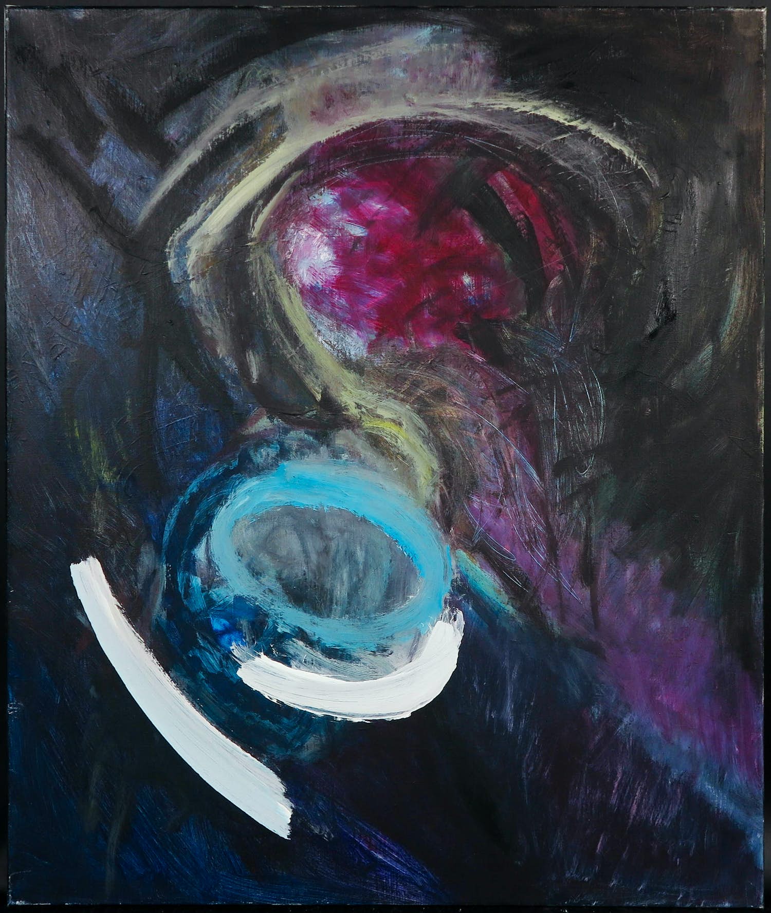 Cobi Nieuwstad - Acryl op doek, Ontwaken kopen? Bied vanaf 1!