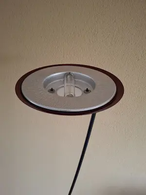 Hala - Vintage Hala Zeist rode vloerlamp, uplighter. Designer Herman Busquet kopen? Bied vanaf 275!