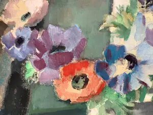 Roelof Klein - Stilleven met anemonen kopen? Bied vanaf 150!