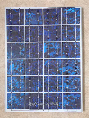 Panamarenko - THERMO PHOTOVOLTAIC ERNERGY CONVERTOR / KUNSTFARDE / 72x53cm / DECORATIEF kopen? Bied vanaf 1!