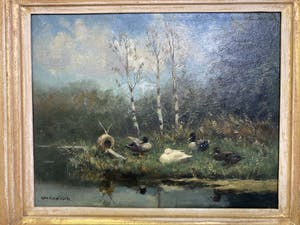 Constant Artz - Eenden aan de waterkant kopen? Bied vanaf 750!