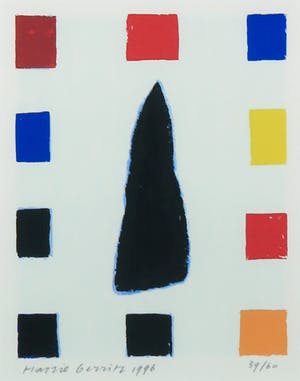 Harrie Gerritz - Litho, Zonder titel - Ingelijst kopen? Bied vanaf 40!