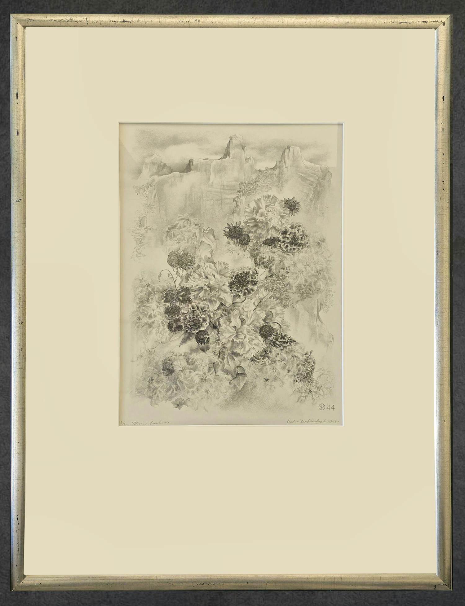 Aart van Dobbenburgh - Bloemenfantasie (afkomstig ING-kunstcollectie) kopen? Bied vanaf 55!