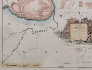 Francois Halma - Brabant Zeeland ea Oude Kaart Bataven Friezen 1725 kopen? Bied vanaf 60!