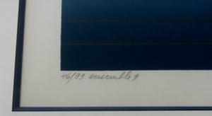 Maria Mesterou - Ingelijste litho: Ensemble 9 kopen? Bied vanaf 59!