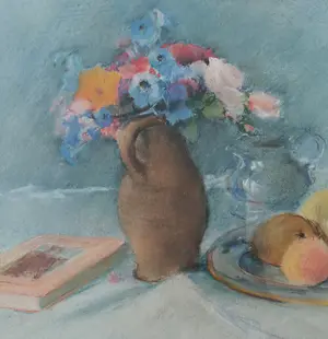 Jan Heesters - Stilleven met bloemen en fruit kopen? Bied vanaf 95!