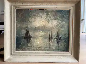 Jan Wingen - Zeegezicht verkocht voor € 70!