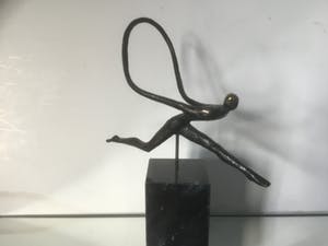 Corry Ammerlaan - Twee bronzen werken kopen? Bied vanaf 20!