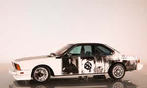 Robert Rauschenberg - Art Car BMW 635 CSi verkocht voor € 1!
