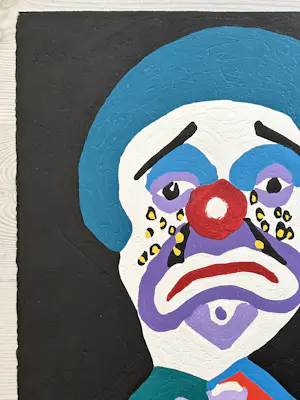 AcheterKarel Appel - Clown aux Larmes d’or? Enchérissez de 1699!