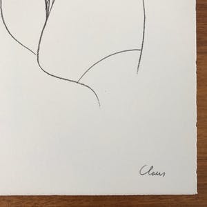 Hugo Claus - Mooie litho - gesigneerd - 1978 - 80/100 kopen? Bied vanaf 85!