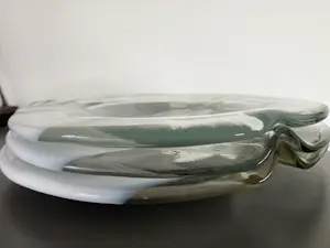 Hans Jurgen Richartz - 3 glazen borden kopen? Bied vanaf 60!