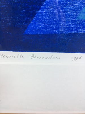 Henriette Boerendans - Handgesigneerde houtsnede ‘ 5 mei ‘. kopen? Bied vanaf 65!
