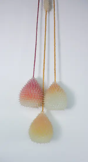 Jürgen Reichert - Set van drie siliconen lampen, 'Lichtwesen' kopen? Bied vanaf 350!