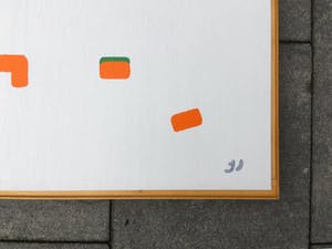 Jack Vissers - Something's Happening -acryl op hout kopen? Bied vanaf 115!