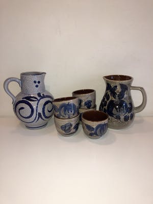 Scheurich Keramik - Prachtige kannen en mokken, vintage, W-Germany kopen? Bied vanaf 1!