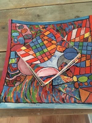 Plateelfabriek Schoonhoven N.V. - Gebakstel kopen? Bied vanaf 50!