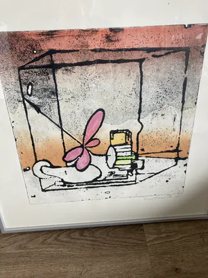 Rinne Mervel - Kleurenzeefdruk z.t. kopen? Bied vanaf 40!