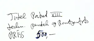 Jan Bernard Meinen - Portret XIII kopen? Bied vanaf 38!