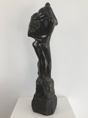 Jits Bakker - Bronzen beeld, 'Familie' (GROOT BEELD, 60cm hoog) kopen? Bied vanaf 2450!