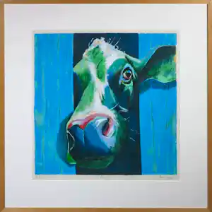 Theo Onnes - Zeefdruk, Eva - Ingelijst vendu pour 45€ !
