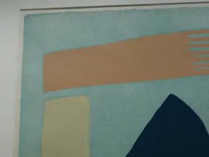 Wil Klaassen - Ingelijste zeefdruk , Abstracte voorstelling – Lijst, 78 x 87 cm kopen? Bied vanaf 1!