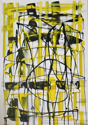 Natia Antadze - "Komposition Verbindung " kopen? Bied vanaf 110!