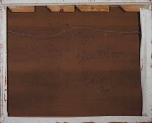 Jan Bollaert - Gemengde techniek op board, Blue Milton (Groot) kopen? Bied vanaf 100!