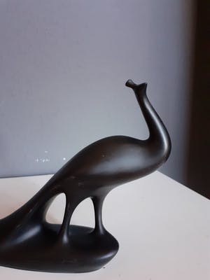 Royal Dux - Pauw gemerkt en roze driehoek kopen? Bied vanaf 1!