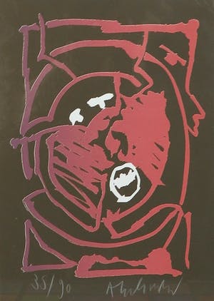 Pierre Alechinsky - Litho, Zonder titel kopen? Bied vanaf 100!