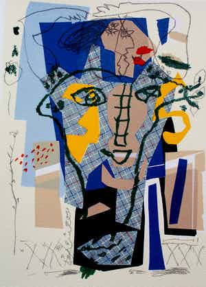 Kees Salentijn - zeefdruk -1997 verkocht voor € 55!