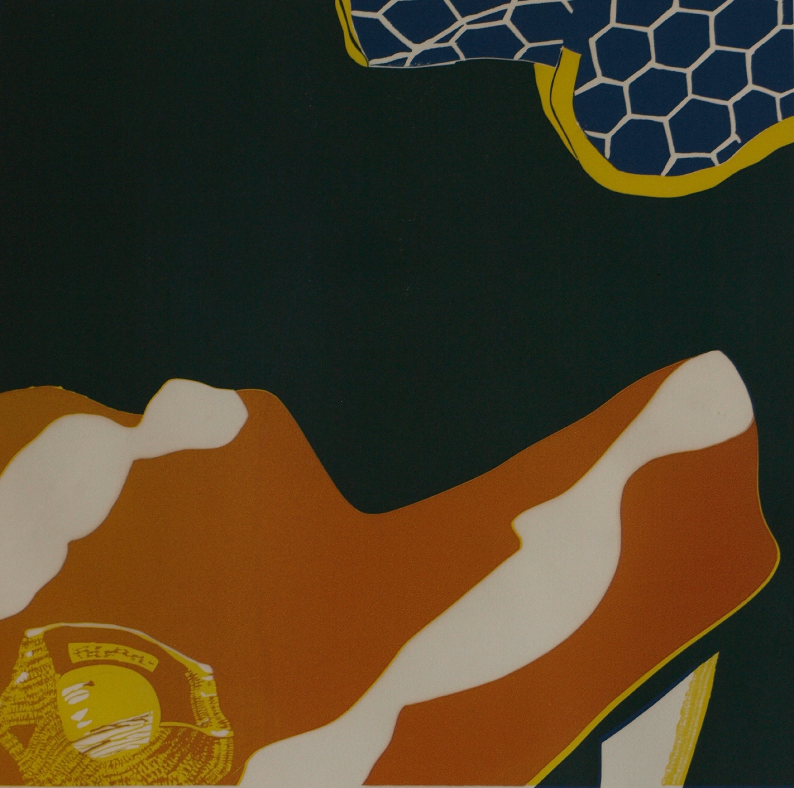 Niet of onleesbaar gesigneerd - Zeefdruk , Zonder titel - gesigneerd & ingelijst - 1968 kopen? Bied vanaf 1!