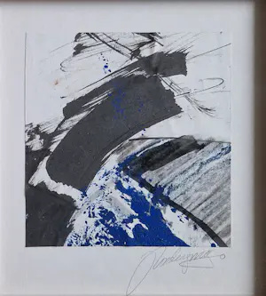 Jan Radersma - Gemengde techniek op papier - Ingelijst. kopen? Bied vanaf 50!