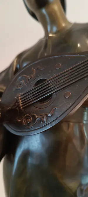 Edmond Lefever - La joueuse de mandoline kopen? Bied vanaf 950!